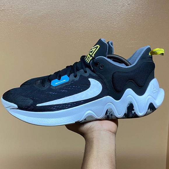 Nike Giannis Immortality 2 Statue Of Zeus Black University Blue Size 11.5 - Picture 3 of 16